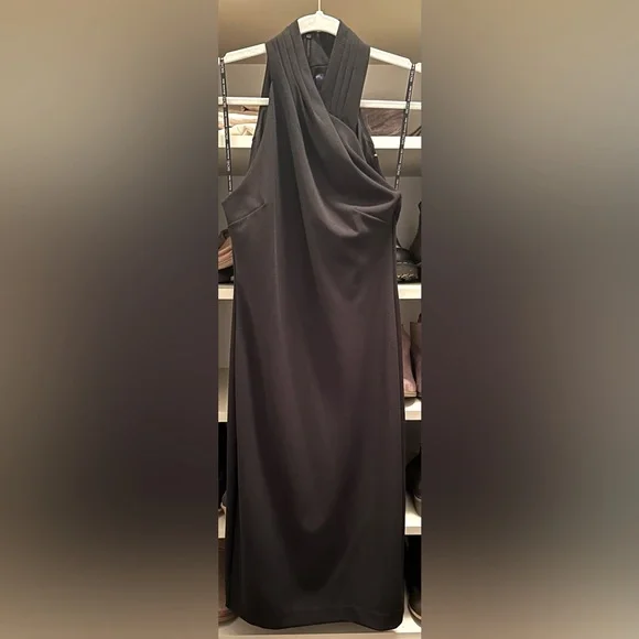 RACHEL Rachel Roy | Dresses | Rachel Rachel Roy Halter Sheath Dress In  Black Likenew Size M | Poshmark